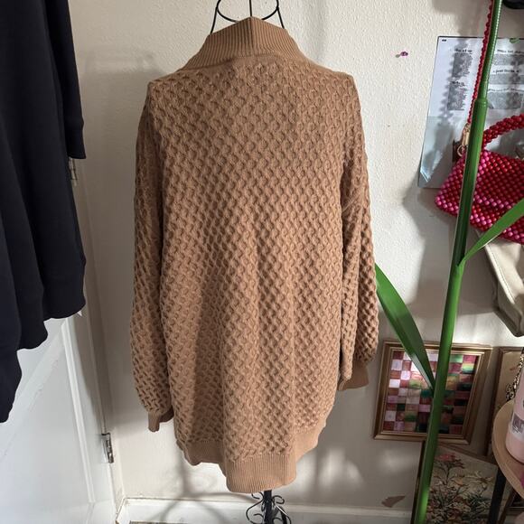 Spell Highland Knit Cardigan Tan S/M - Picture 8 of 10